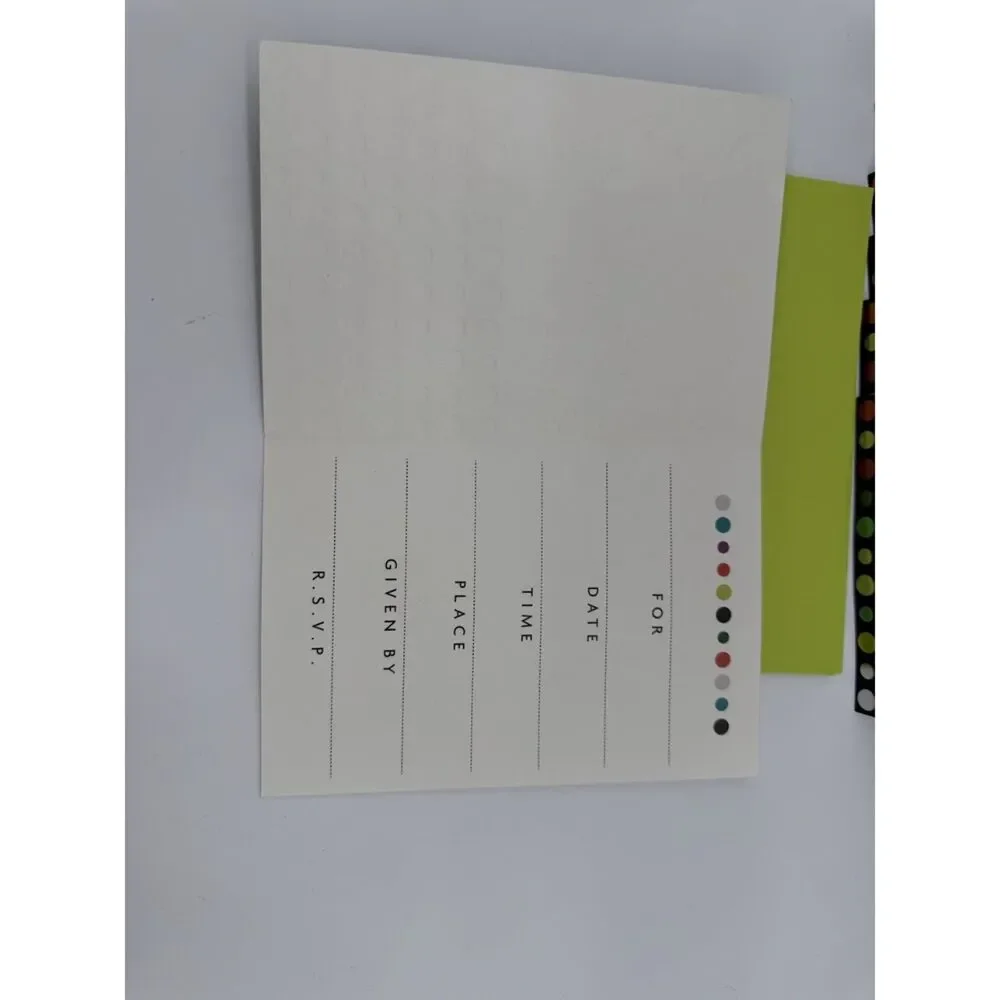 Hallmark Cards Inc Party Time! Invitations
